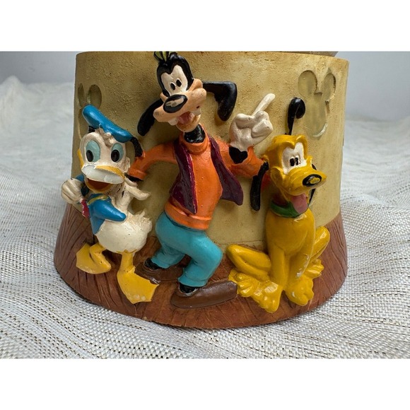 Disney Mickey Mouse Minnie Goofy Music Box Snow Globe By Kcare. - Picture 6 of 7